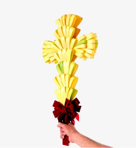 24" Processional Palm Cross