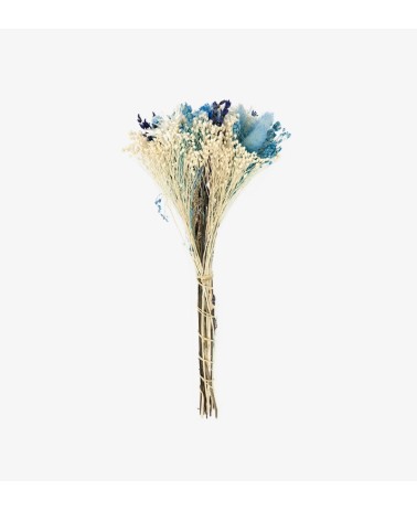 Ramo de flores secas Azul