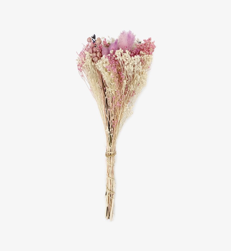 Dried Flower Bouquet Pink