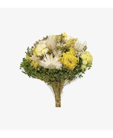 Dried Flower Bouquet Yellow