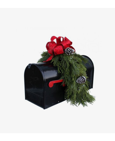 Mailbox Evergreen Swag